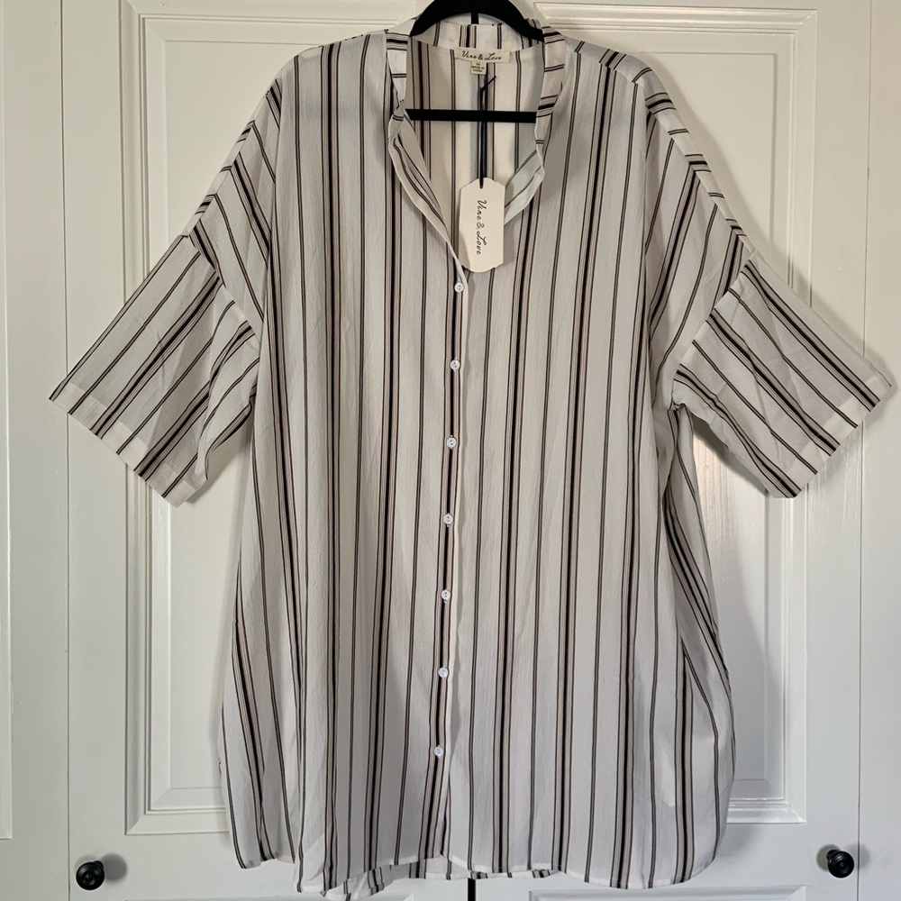 Vine & Love oversized shirt lounge cozy wear